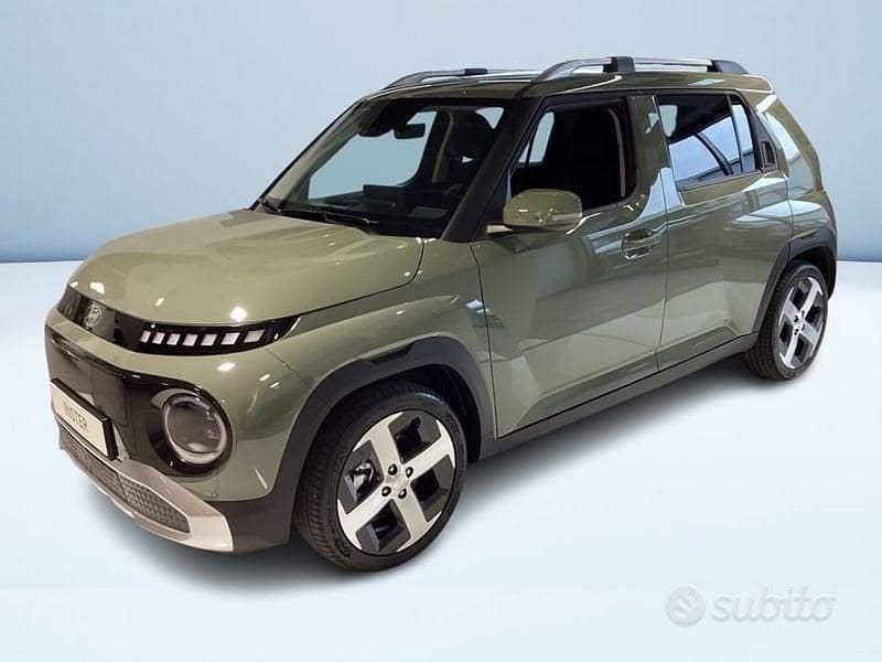 Nuova Hyundai Inster 2025 Verde Utilitaria
