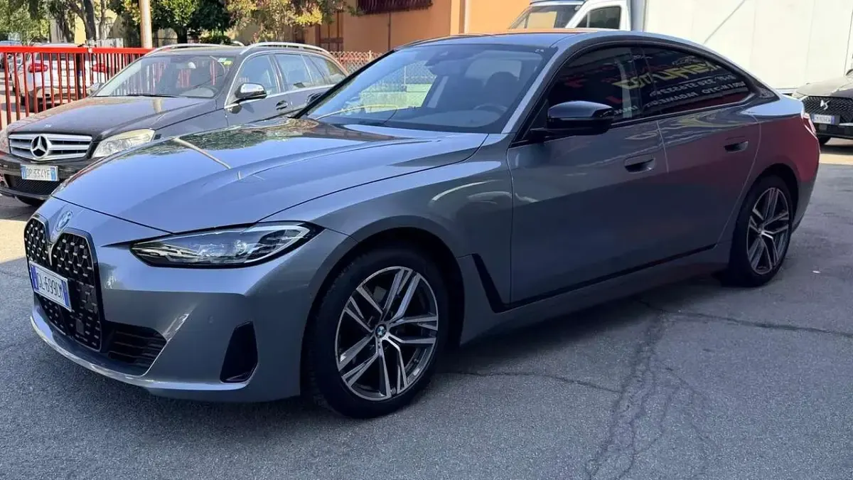 Usata BMW 420 Coupé Sport Line 190 CV (139 kW) 2022 Grigio Coupé