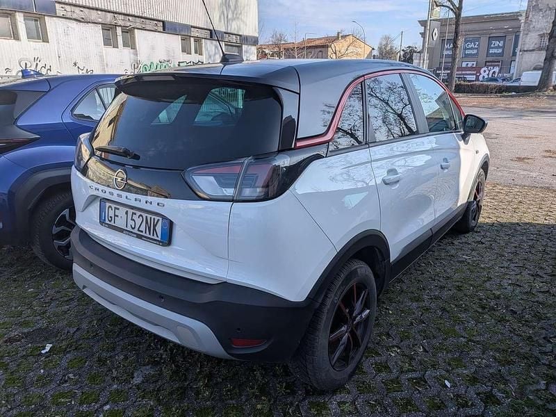 Usata Opel Crossland X GS Line 110 CV (80 kW) 2021 Bianco SUV