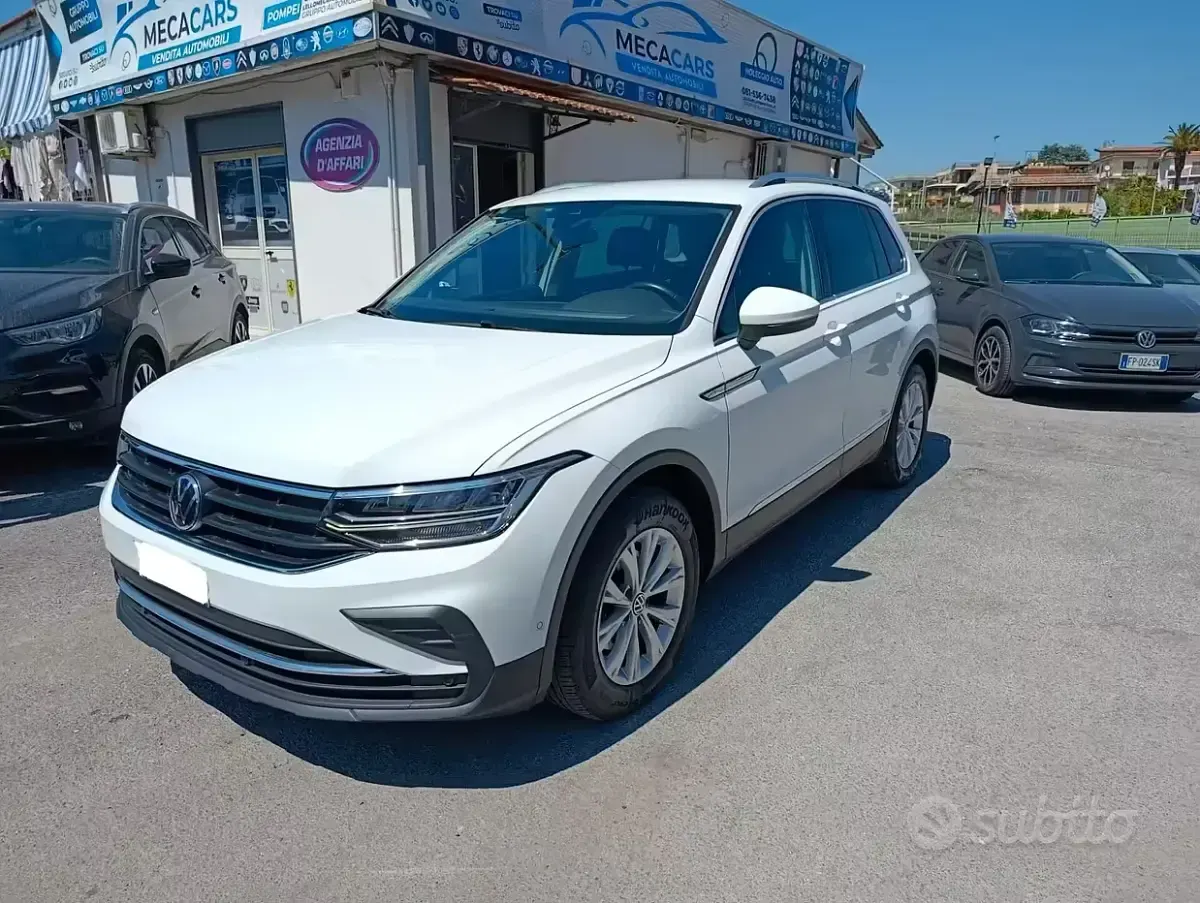 Usata VW Tiguan Elegance 150 CV (110 kW) 2022 Bianco SUV