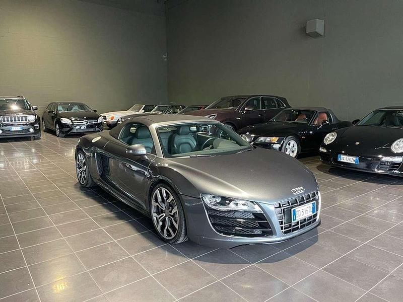 Usata Audi R8 Spyder Ambiente 525 CV (386 kW) 2010 Grigio Cabrio