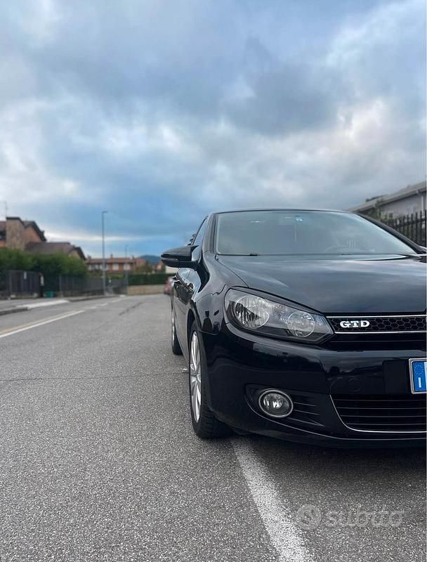 Usata VW Golf VI 160 CV (117 kW) 2008 Nero Utilitaria