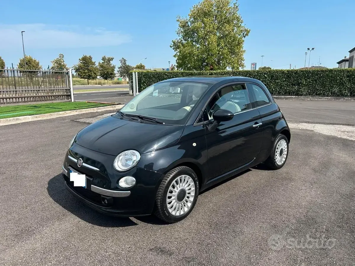 Usata Fiat 500 Lounge 69 CV (50 kW) 2014 Nero Berlina