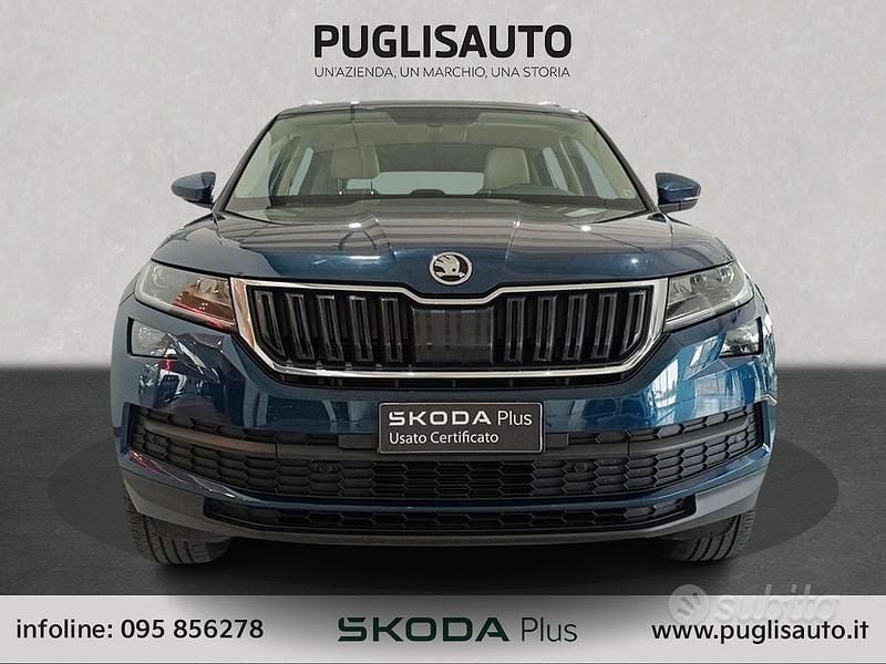 Usata Skoda Kodiaq Style 150 CV (110 kW) 2020 Blu SUV