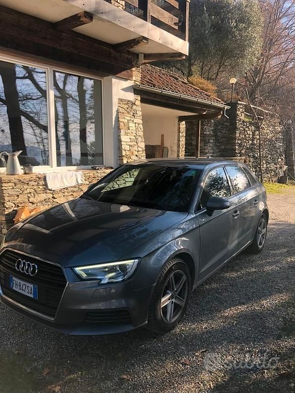Usata Audi A3 116 CV (85 kW) 2017 Grigio Berlina