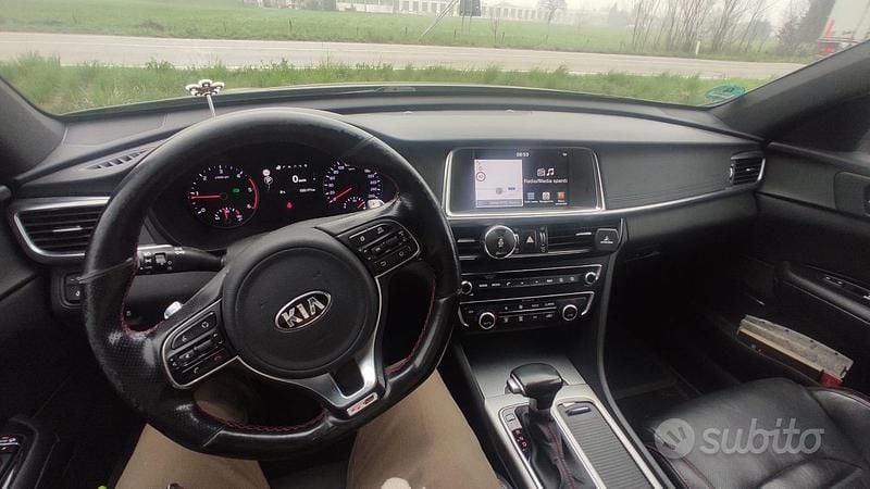 Usata Kia Optima GT-Line 141 CV (103 kW) 2017 Nero Station wagon