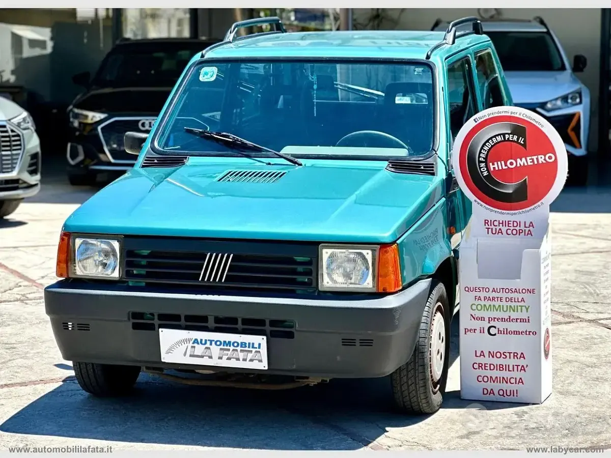 Usata Fiat Panda 54 CV (39 kW) 2002 Verde Berlina