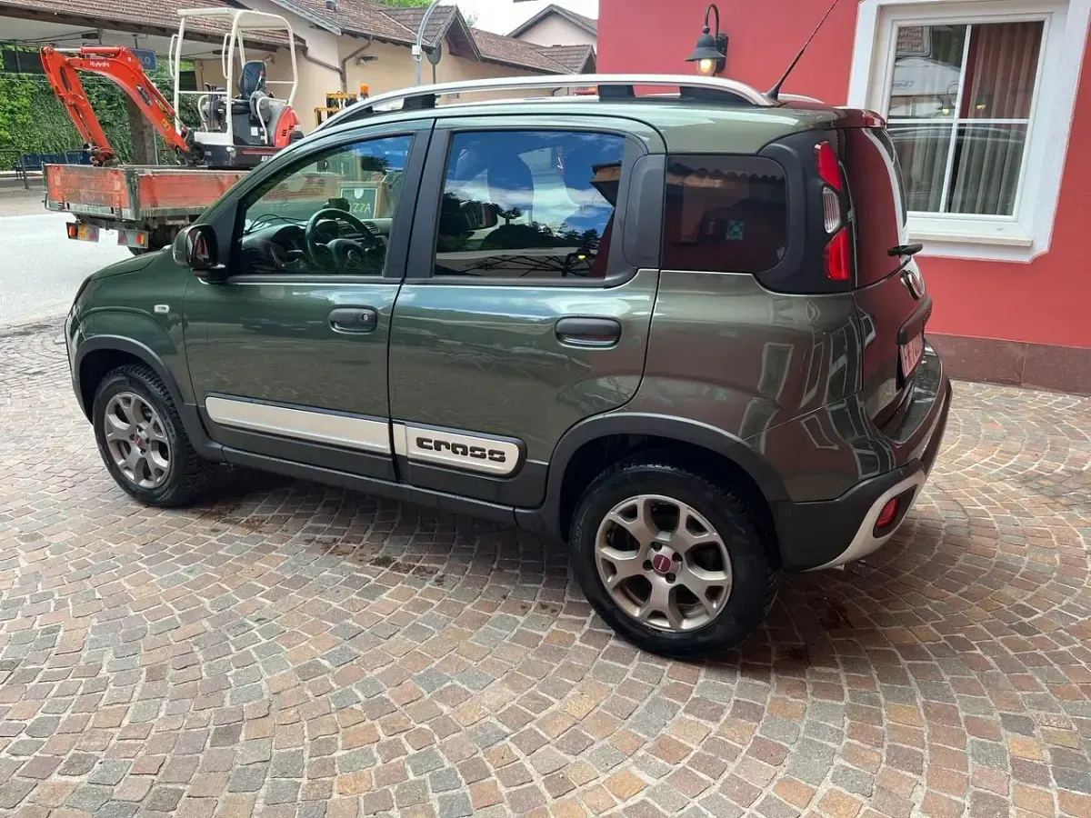 Occasion Fiat Panda Cross Cross 95 PK (69 kW) 2018 Groen Hatchback