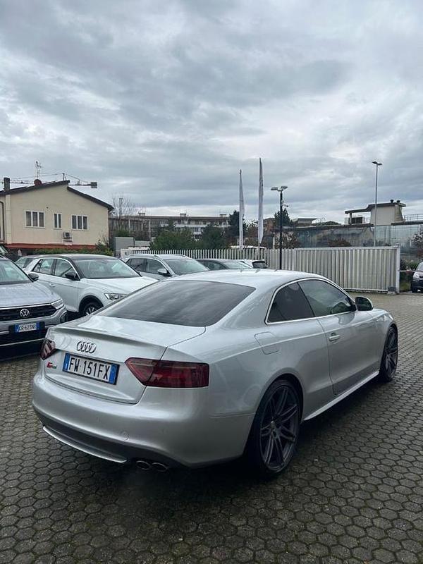 Usata Audi S5 354 CV (260 kW) 2008 Argento Coupé