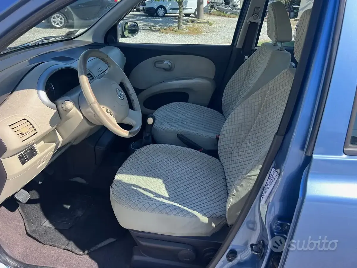 Usata Nissan Micra Acenta 80 CV (58 kW) 2006 Blu Berlina