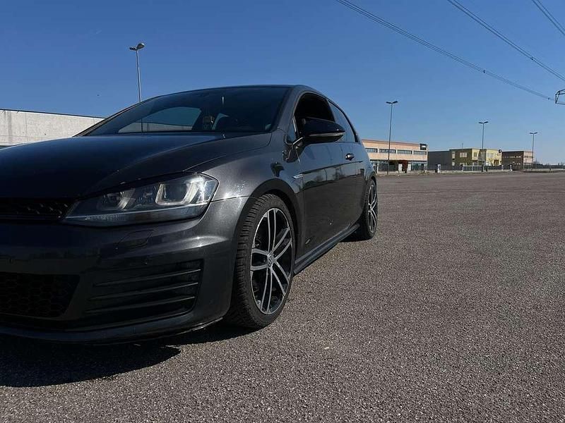 Usata VW Golf GTD 184 CV (135 kW) 2014 Grigio Coupé