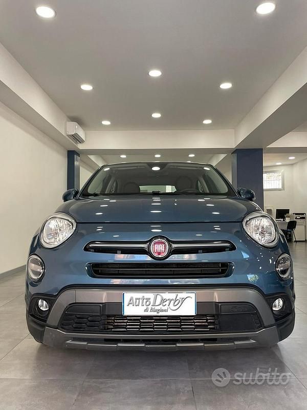 Usata Fiat 500X Cross 120 CV (88 kW) 2020 Blu SUV