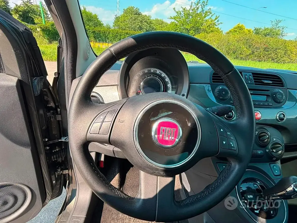 Usata Fiat 500 69 CV (50 kW) 2014 Grigio Berlina