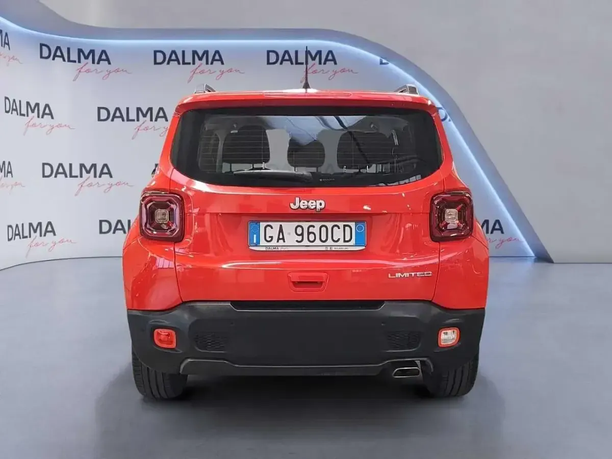 Usata Jeep Renegade Longitude 150 CV (110 kW) 2020 Rosso SUV