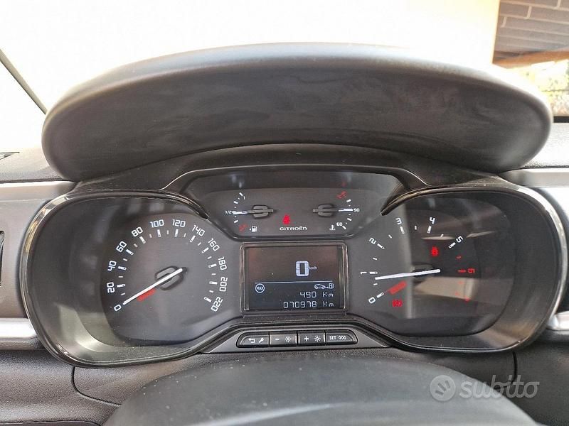 Usata Citroën C3 75 CV (55 kW) 2018 Nero Utilitaria