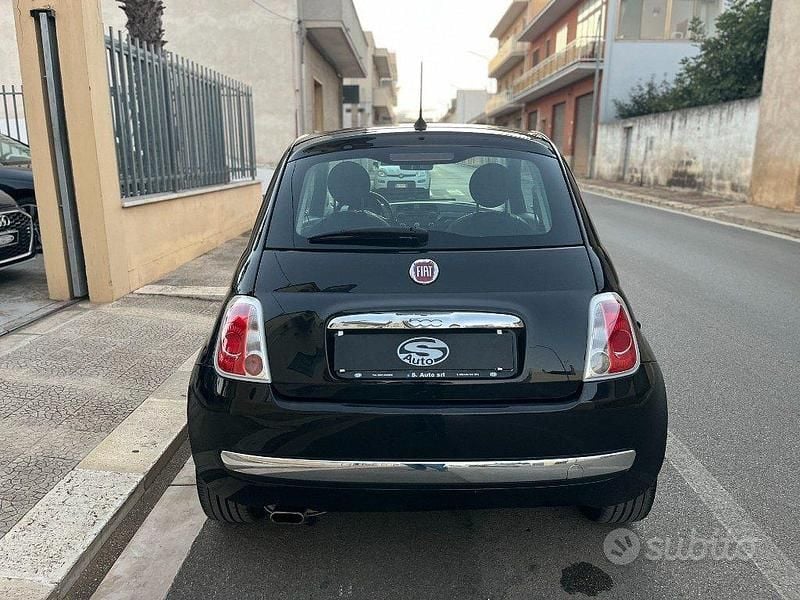 Usata Fiat 500 Lounge 69 CV (50 kW) 2013 Nero Utilitaria