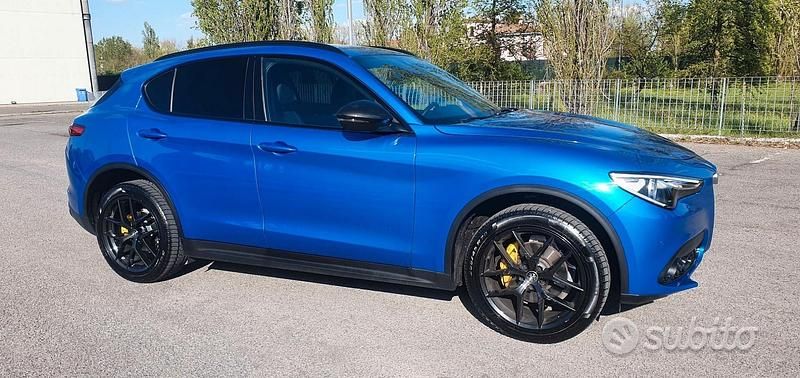 Usata Alfa Romeo Stelvio Tech Edition 190 CV (139 kW) 2019 Blu SUV