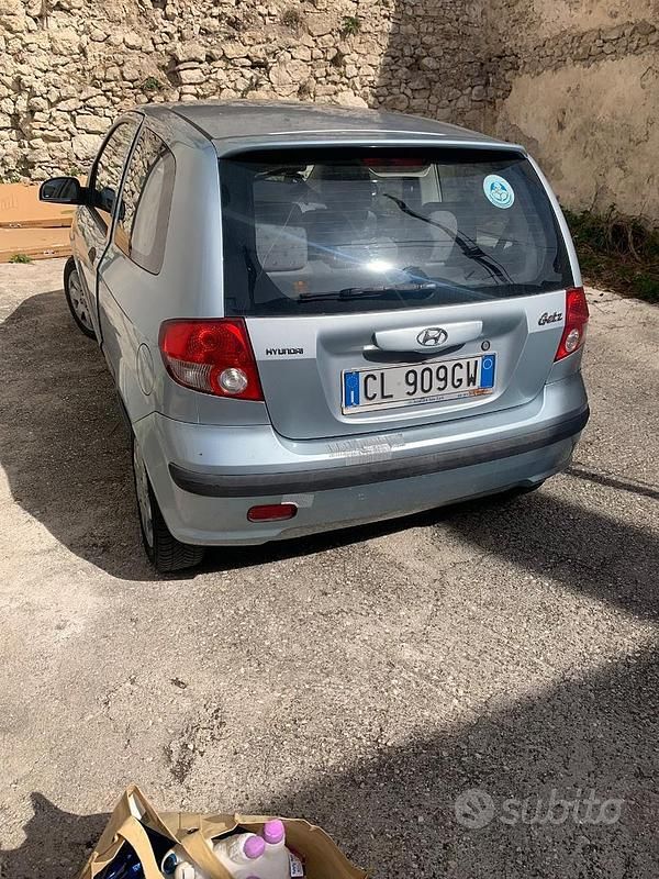 Usata Hyundai Getz 66 CV (48 kW) 2003 Blu Utilitaria