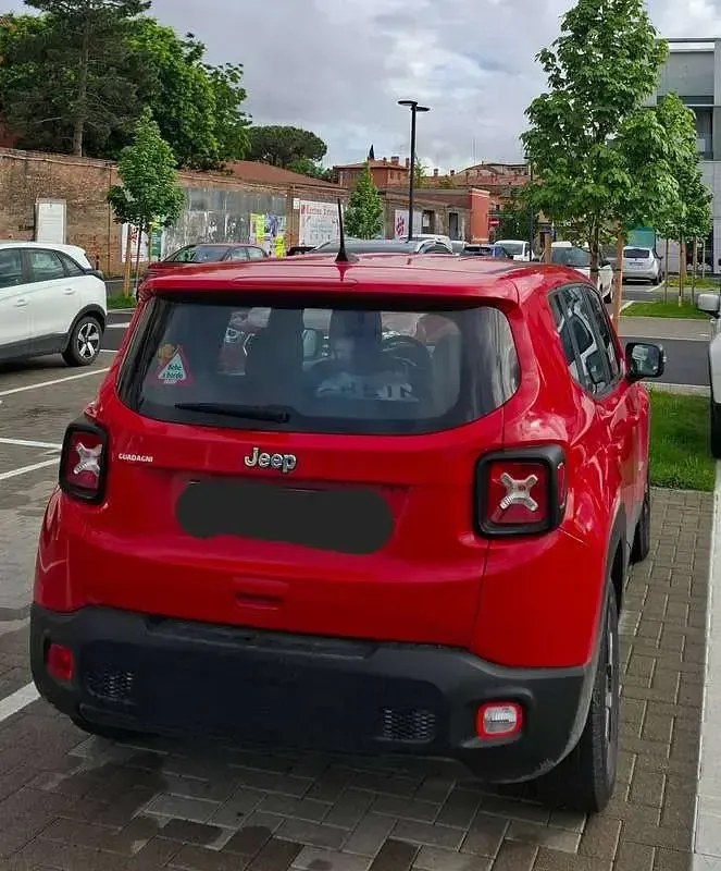 Usata Jeep Renegade Longitude 120 CV (88 kW) 2022 Rosso SUV