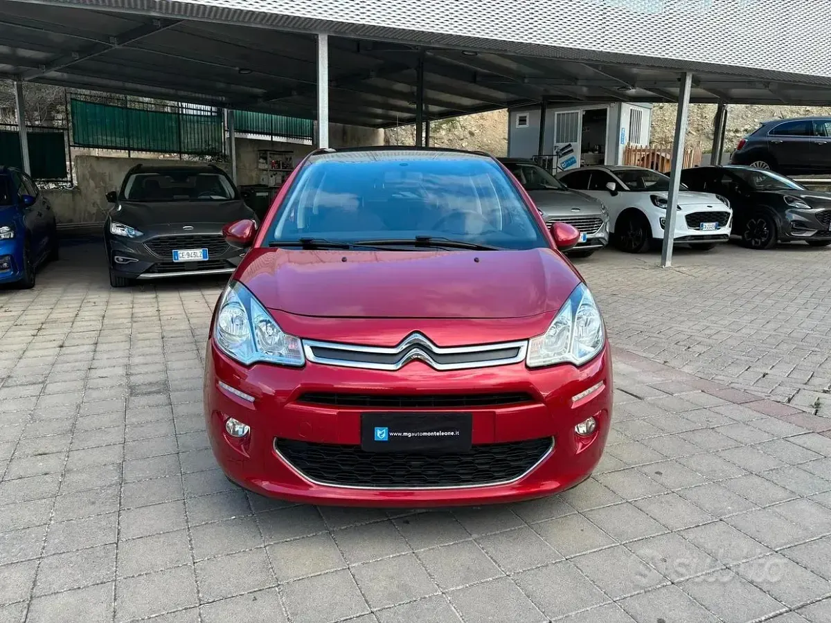 Usata Citroën C3 95 CV (69 kW) 2014 Rosso Berlina