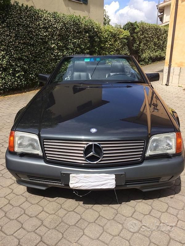 Usata Mercedes SL500 1991 Grigio Cabrio