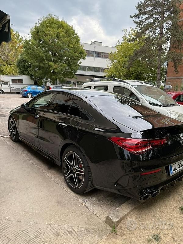 Usata Mercedes CLA220 Premium 190 CV (139 kW) 2019 Nero Berlina