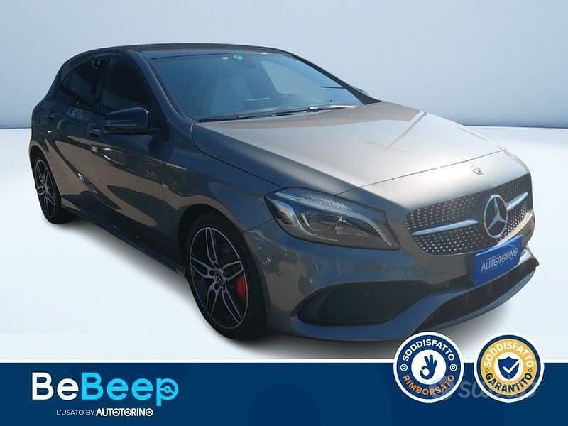 Usata Mercedes A180 Premium 109 CV (80 kW) 2018 Grigio metallizzato Berlina