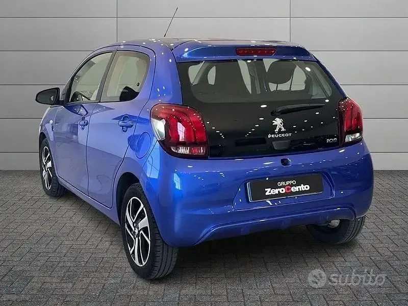 Usata Peugeot 108 Active 72 CV (52 kW) 2022 Blu/azzurro Utilitaria
