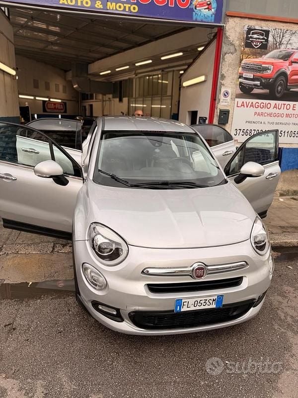 Usata Fiat 500X 120 CV (88 kW) 2017 Grigio SUV