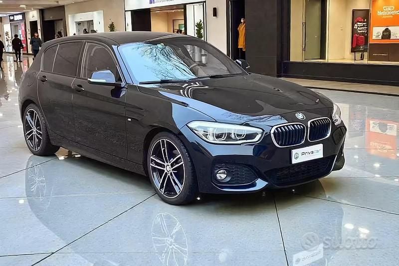 Usata BMW 118 M Sport 150 CV (110 kW) 2017 Nero Utilitaria