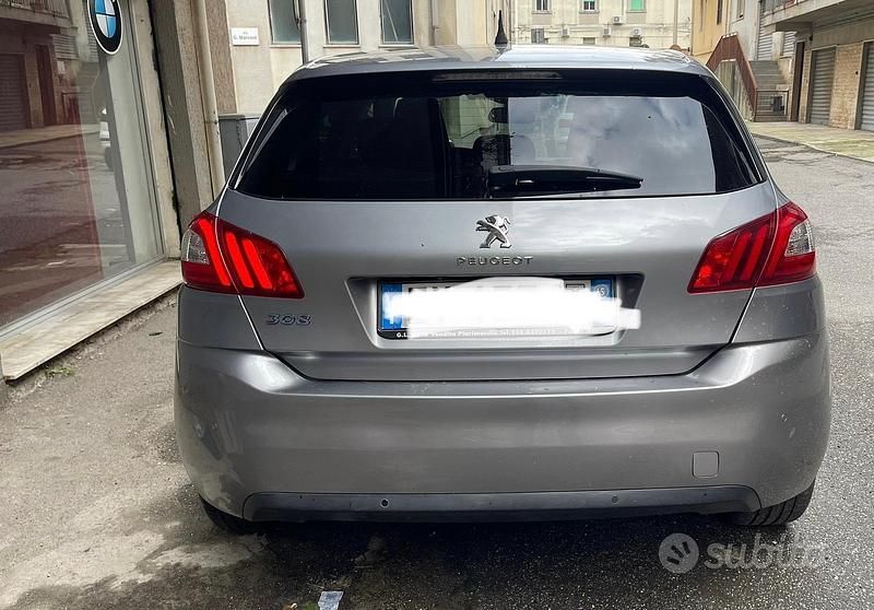 Usata Peugeot 308 Allure 115 CV (84 kW) 2015 Grigio Berlina