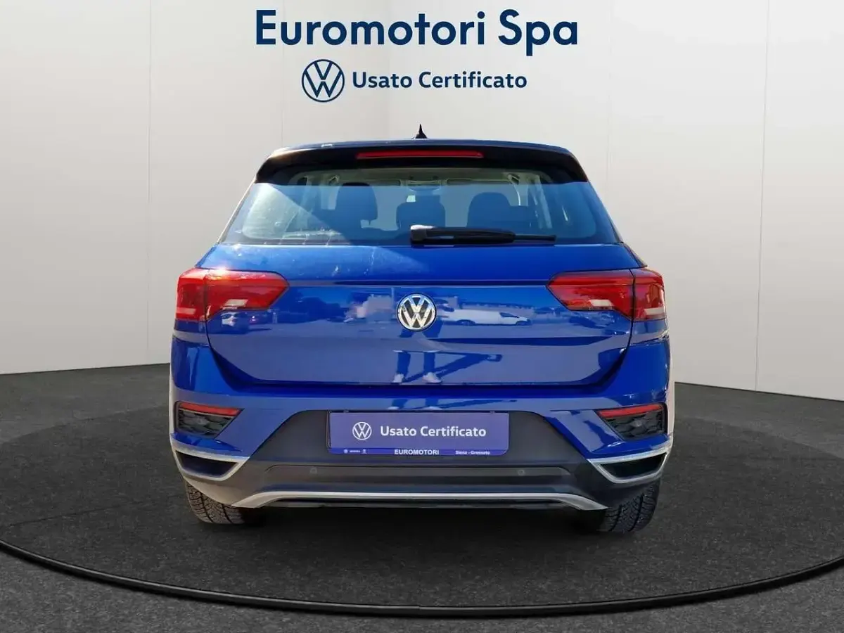 Usata VW T-Roc Style 116 CV (85 kW) 2020 Blu/azzurro SUV