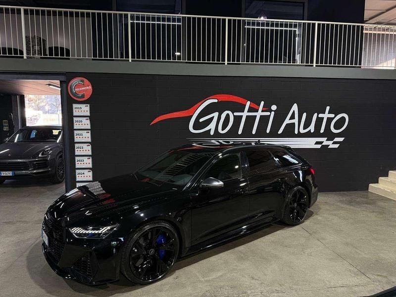 Usata Audi RS6 600 CV (441 kW) 2021 Nero Station wagon