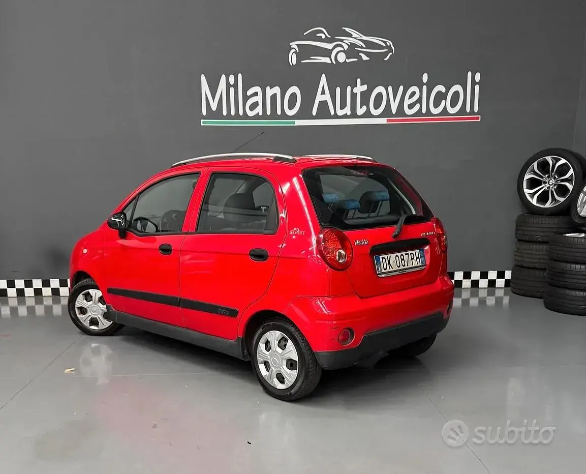 Usata Chevrolet Matiz SE 52 CV (38 kW) 2007 Rosso Utilitaria