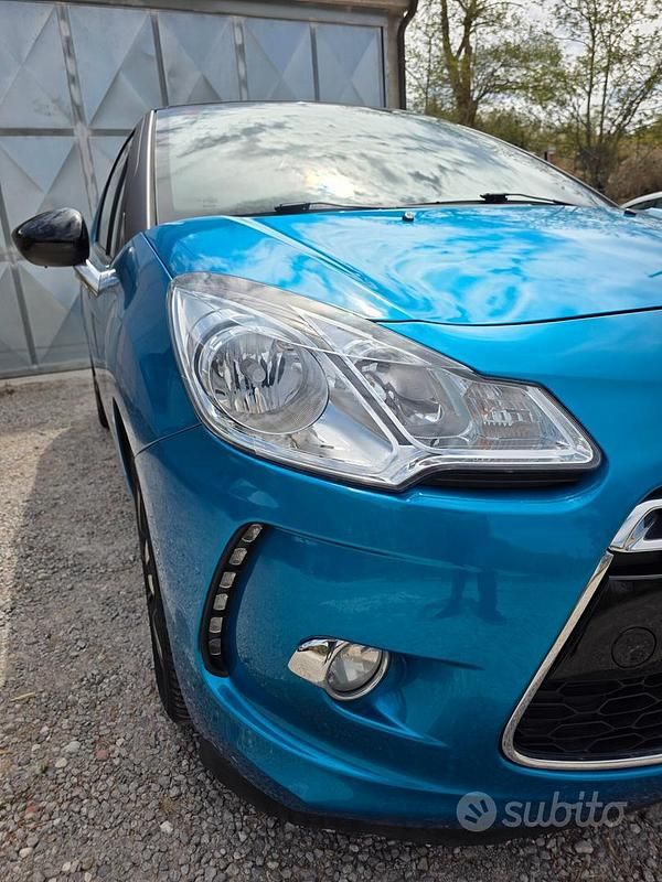 Usata Citroën DS3 So Chic 82 CV (60 kW) 2013 Blu Coupé