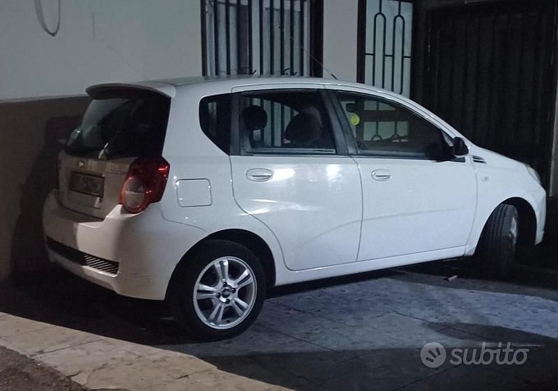 Usata Chevrolet Aveo 2009 Bianco Utilitaria