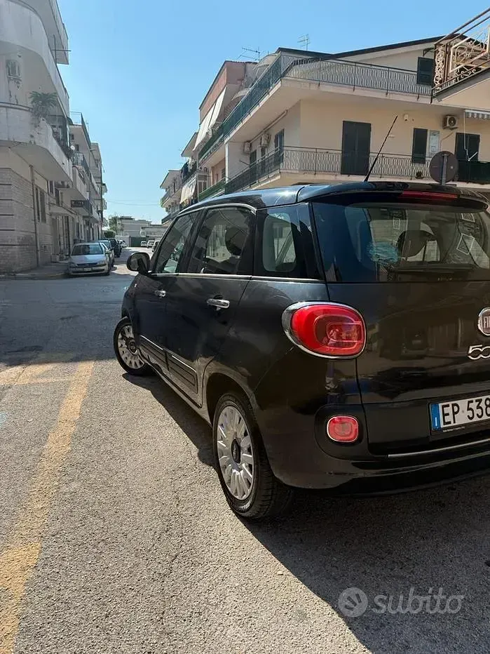 Usata Fiat 500L Lounge 85 CV (62 kW) 2012 Nero Monovolume