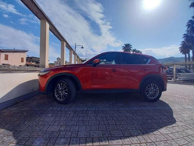 Usata Mazda CX-5 Evolve 150 CV (110 kW) 2018 Rosso SUV