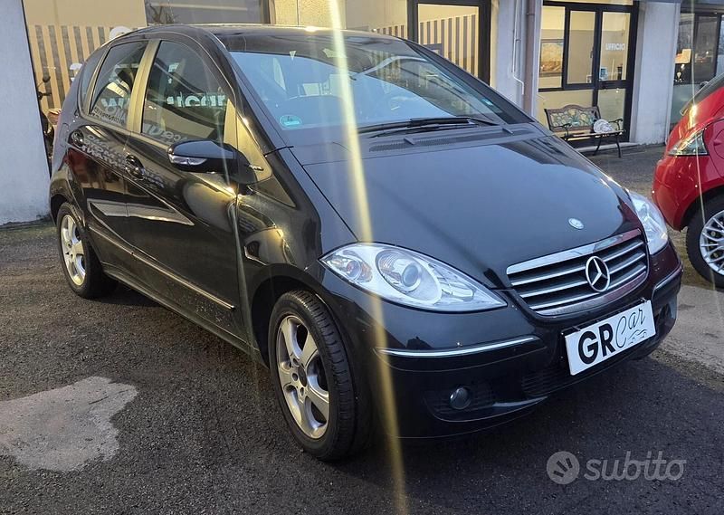 Usata Mercedes A150 Avantgarde 95 CV (69 kW) 2008 Nero Berlina