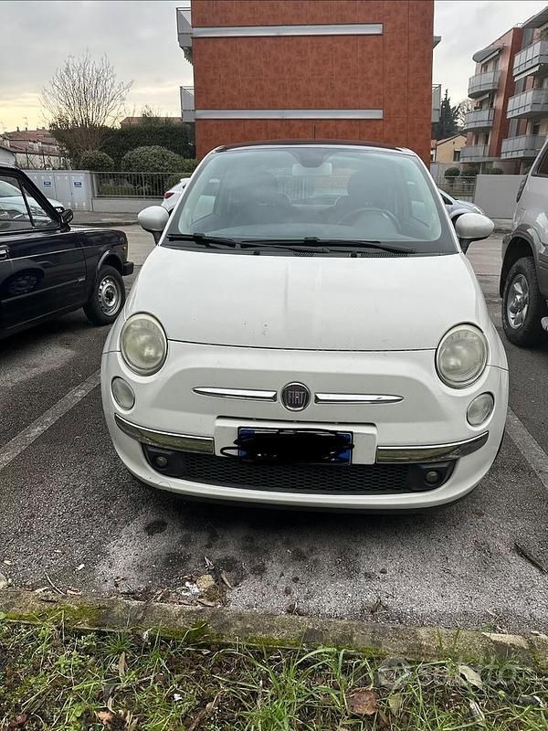 Usata Fiat 500 95 CV (69 kW) 2011 Bianco Utilitaria