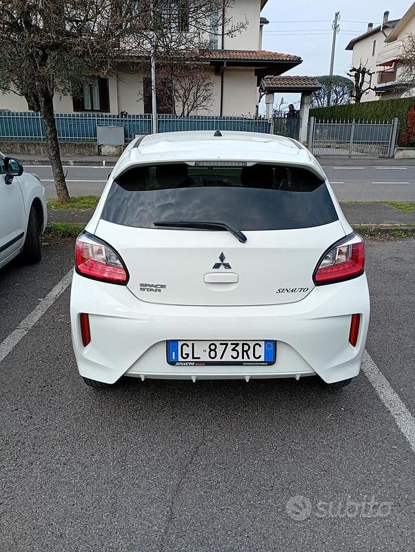 Usata Mitsubishi Space Star 80 CV (58 kW) 2022 Bianco Utilitaria