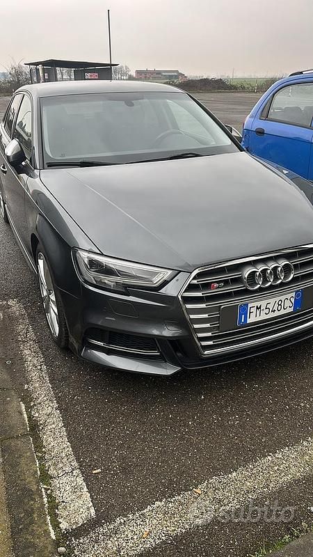 Usata Audi S3 Ambiente 310 CV (228 kW) 2017 Grigio Berlina