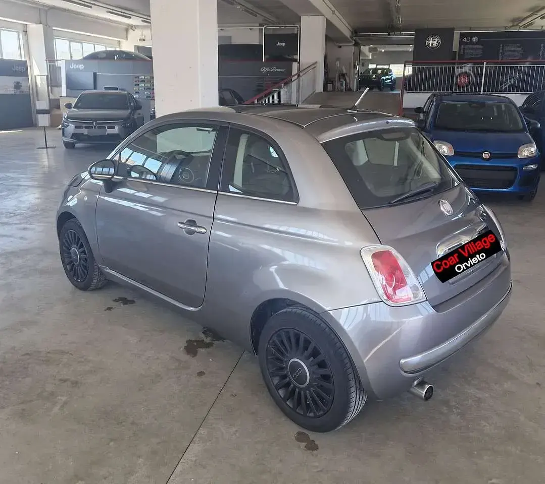 Usata Fiat 500 Lounge 69 CV (50 kW) 2012 Grigio Utilitaria