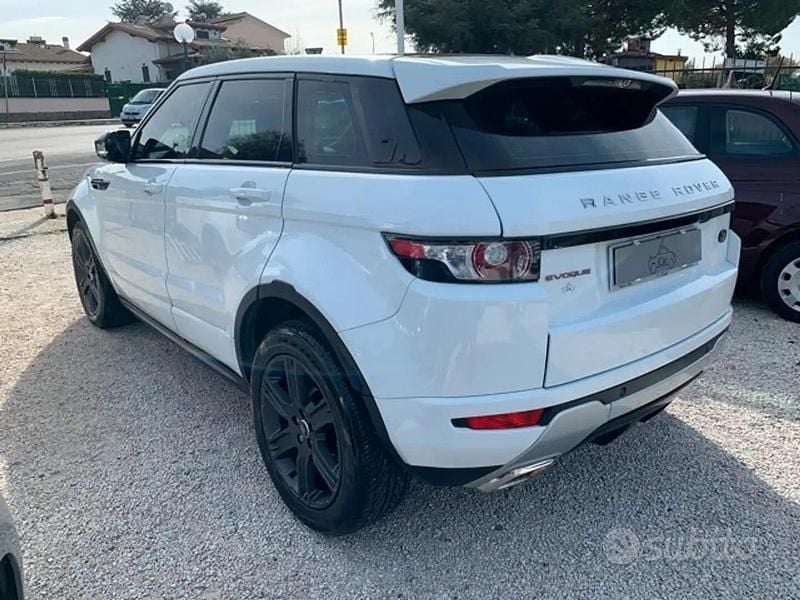 Usata Land Rover Range Rover evoque Dynamic 190 CV (139 kW) 2013 Bianco SUV