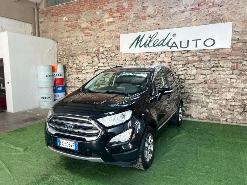 Usata Ford Ecosport Titanium 125 CV (91 kW) 2019 Nero SUV