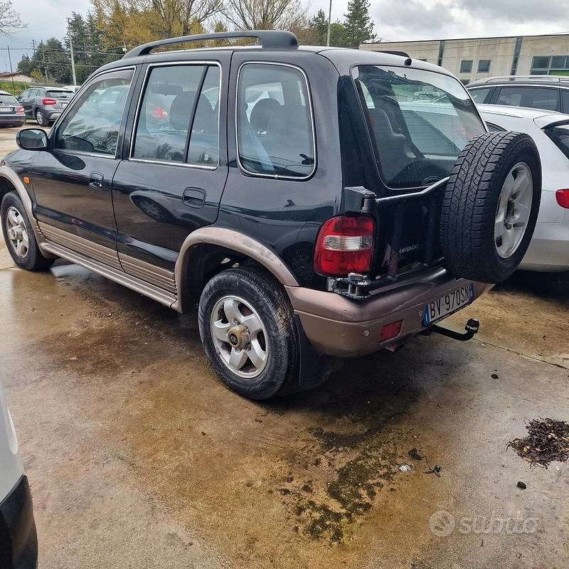 Usata Kia Sportage Comfort 83 CV (61 kW) 2001 Blu SUV