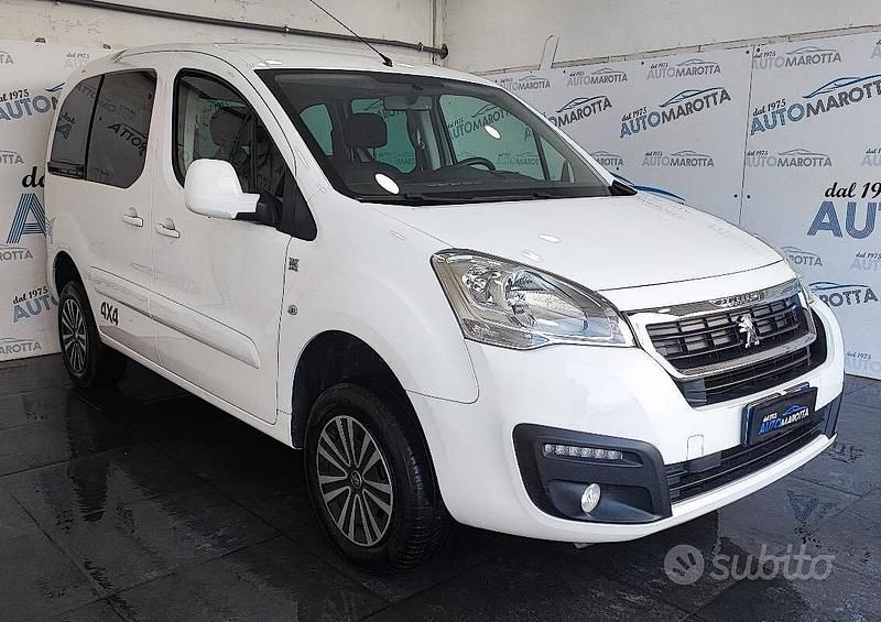 Usata Peugeot Partner Active 100 CV (73 kW) 2018 Bianco Monovolume