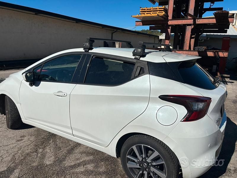 Usata Nissan Micra 80 CV (58 kW) 2018 Bianco Utilitaria