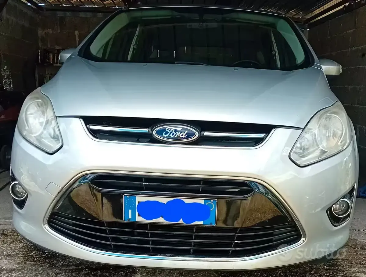 Usata Ford C-MAX Titanium 116 CV (85 kW) 2013 Grigio Monovolume