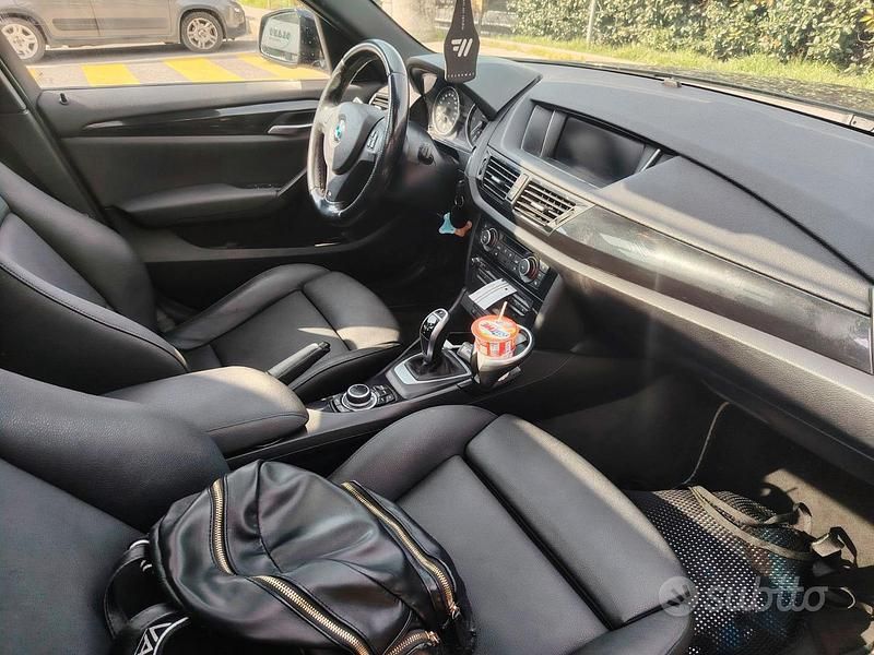 Usata BMW X1 M Sport 218 CV (160 kW) 2013 Nero SUV